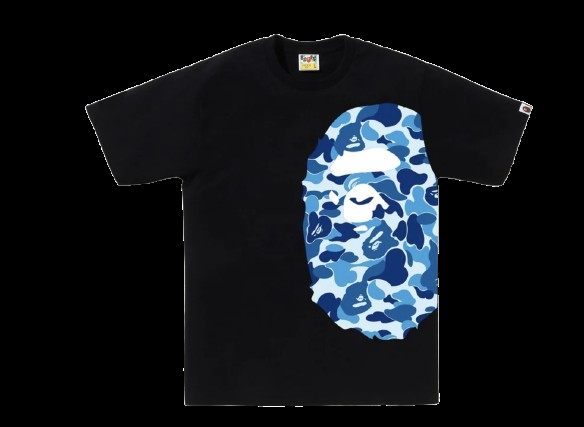 ABC CAMO SIDE BIG APE HEAD TEE
